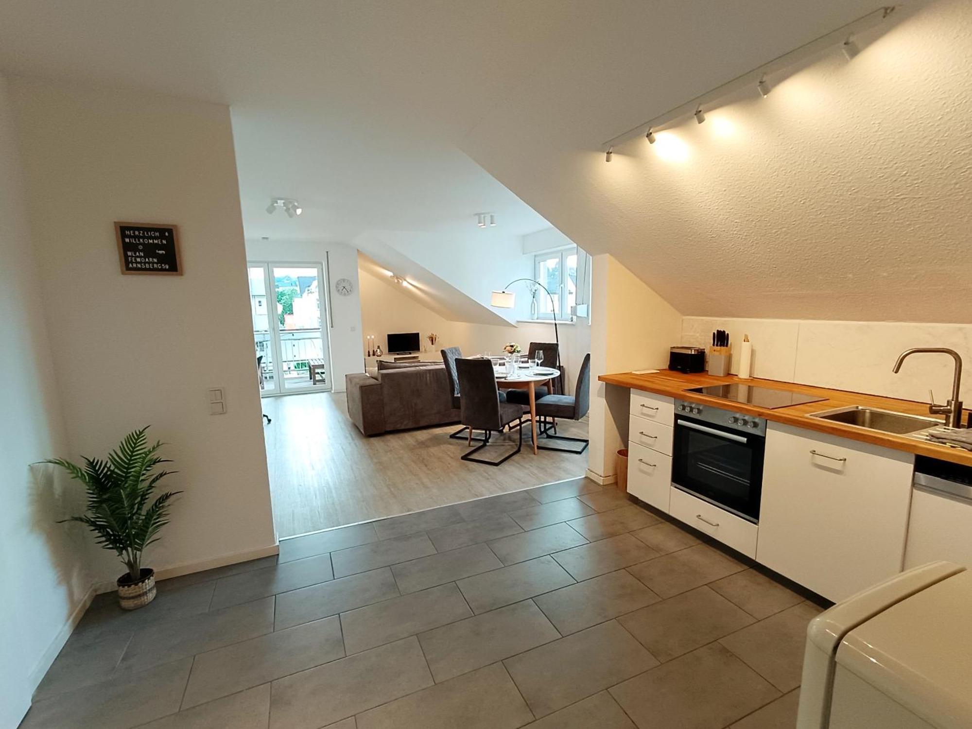 Ruhrheimat Ferienwohnung Am Ruhrtalradweg In 아른스베르크 외부 사진